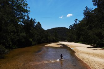 The Colo River, where a 32-year-old man died on a Sunday in December, 2018. 