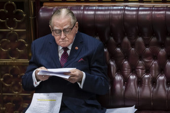 Christian Democrat MP Fred Nile has been in Parliament since 1981.