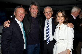 Ken Sutcliffe, David Gyngell, Brian Henderson and Lisa Wilkinson. 