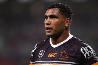 Tevita Pangai may have played his last game for Brisbane.