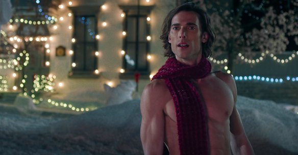 Dustin Milligan as Jack Snowman in Hot Frosty.