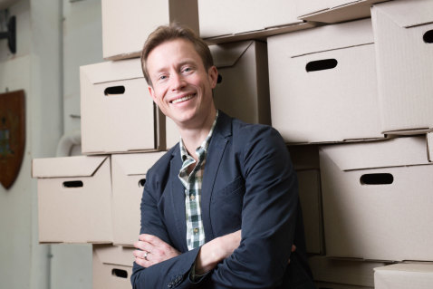 Former CSIRO scientist James Chin Moody heads up Sendle, a parcel delivery service.