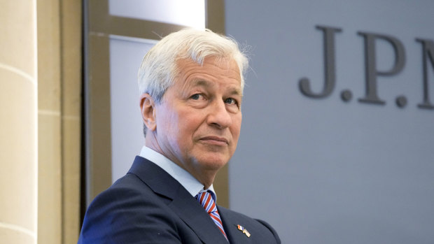 Frothy time to be a banker. JPMorgan boss Jamie Dimon.