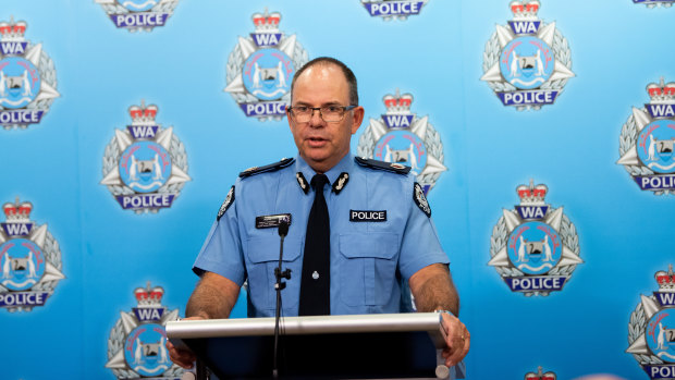 State Crime Assistant Commissioner Brad Royce. 