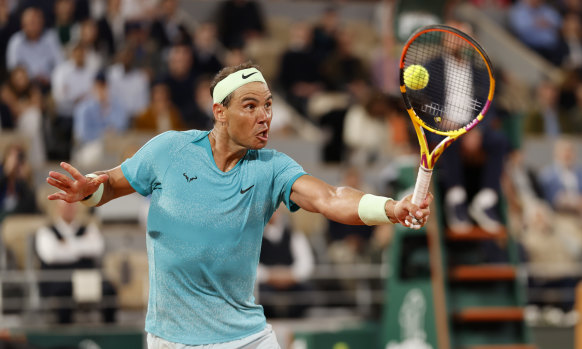 Nadal fought hard but could not overcome title contender Zverev.
