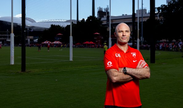 Sydney Swans CEO Tom Harley looks forward to another season.