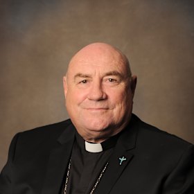 Former Bishop of Broome, Christopher Saunders.