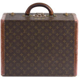 The Louis Vuitton suitcase has Christopher Skase's initials (CCS) in front of the handle.