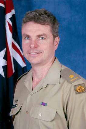 McBride in his Australian army days.