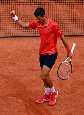 Djokovic triumphed again.