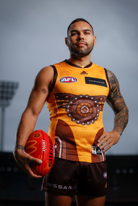 Hawthorn star Jarman Impey.