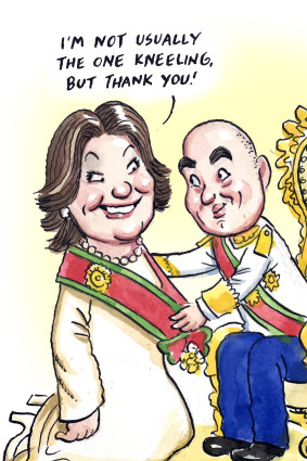 Gina Rinehart has a new foreign admirer