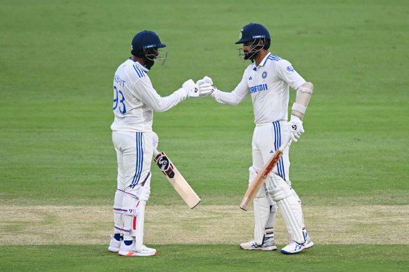 Akash Deep (right) helped India avoid the follow-on.