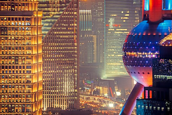 Oriental Pearl Tower, Pudong.