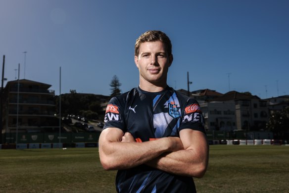 Sharks hooker Blayke Brailey has been taken into NSW Origin camp in a development position.