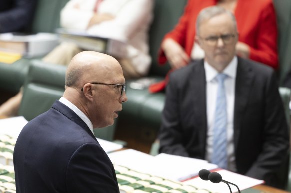 Peter Dutton sparked controversy by calling for a halt on refugees from Gaza.
