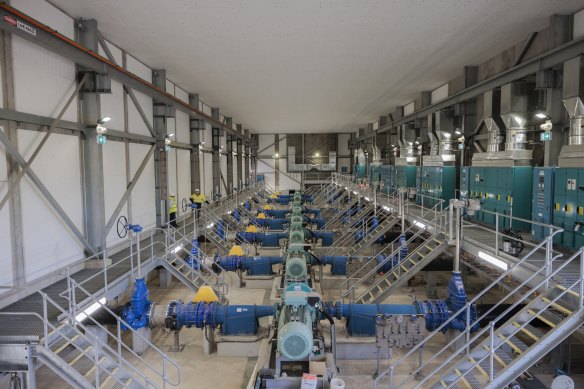 The pumps will be switched on later in June.