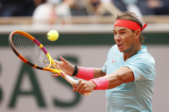 Rafael Nadal's win-loss record on the Paris clay now stands at an incredible 95-2.