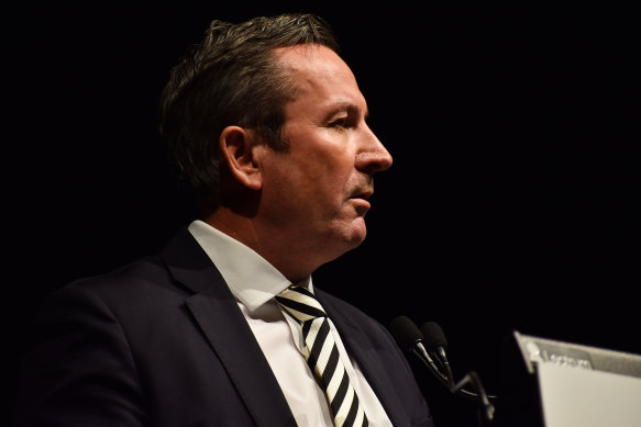 WA Premier Mark McGowan. 