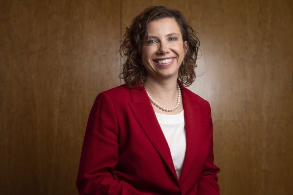 Federal Social Services Minister Amanda Rishworth.