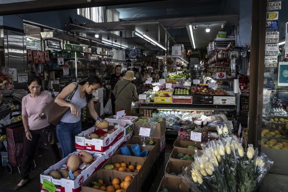 Vietnamese grocer on Illawarra Road.