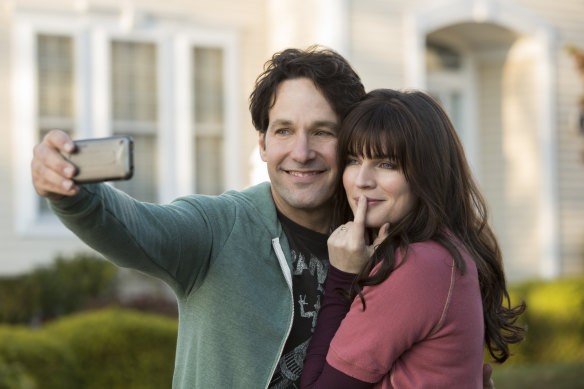 Dual personalities: Paul Rudd stars alongside Aisling Bea in Living With Yourself on Netflix.