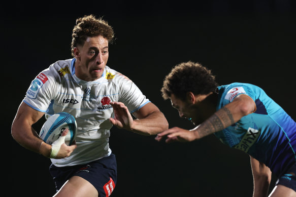 Mark Nawaqanitawase has gone from strength to strength for the Waratahs this season.