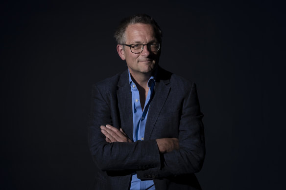 TV doctor and journalist  Michael Mosley in Sydney in 2019.
