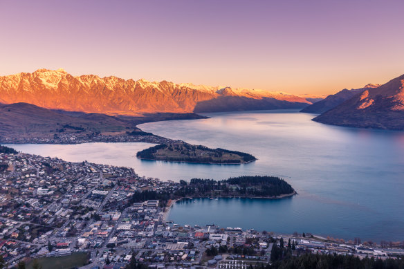 Queenstown, on the shores of the South Island’s Lake Wakatipu in New Zealand, has seen a drop in tourism.