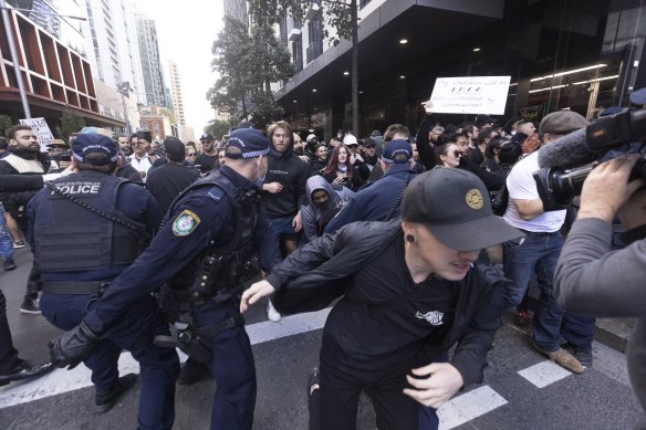 Police Minister David Elliott said 22 detectives had been assigned to track down the “very selfish boofheads” who attended the protest. Police officers were assaulted during the protests, with some suffering minor injuries.