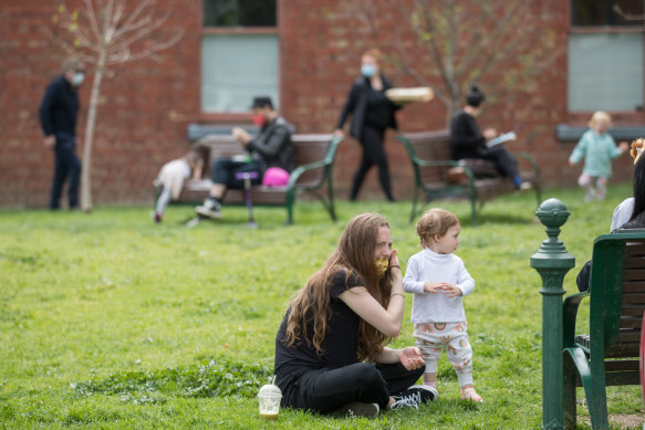 Condell Reserve in Fitzroy, a suburb that has only 2.02 square metres of park per person.