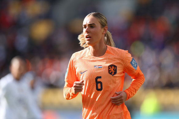 Jill Roord has scored four of the Netherlands’ goals this tournament.