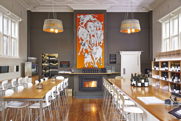 Taste your way around Orange’s wineries without hopping in the car at Ferment. 