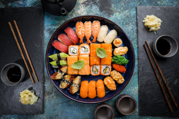 Sushi is just one of many cherished, traditional styles of eating, a meal in Japan.