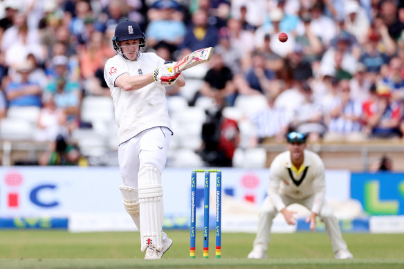 Harry Brook has been England’s best batsman in this second innings.