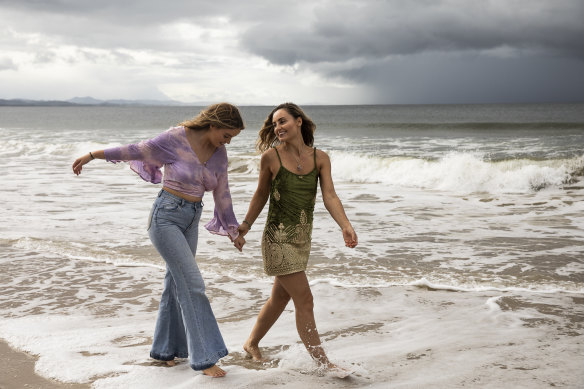 The duo have made a tradition of driving to Byron Bay for the Bluesfest. 