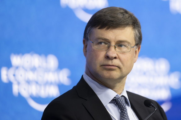 EU Trade Commissioner Valdis Dombrovskis says a free trade agreement could be struck next year.