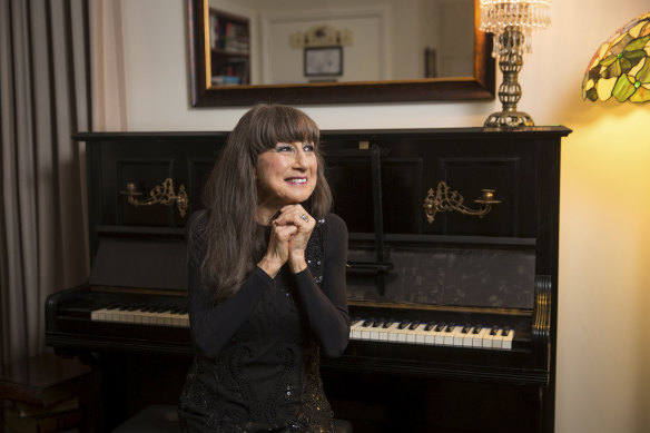Judith Durham, lead singer of the Seekers, before winning a Lifetime Achievement Award at the Australian Women In Music Awards in 2019.