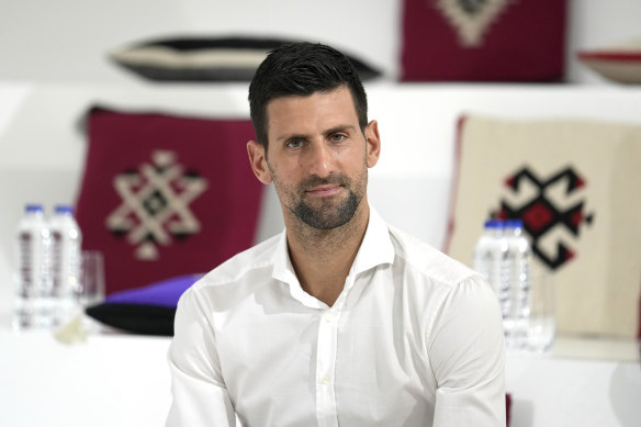Novak Djokovic is returning to tennis in Dubai after his dramatic deportation before the Australian Open.