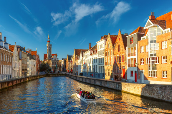 Bruges emerged intact from the two world wars that raged around it.