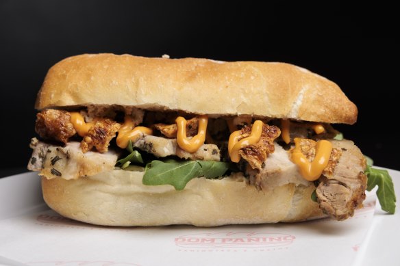 The Porchetta-About-It panini.