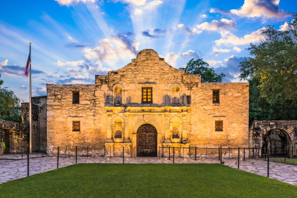 The Alamo – part of the only UNESCO World Heritage site in Texas.