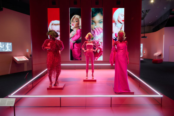 Goddess: Power, Glamour, Rebellion at ACMI opens with a tribute to Marilyn Monroe.