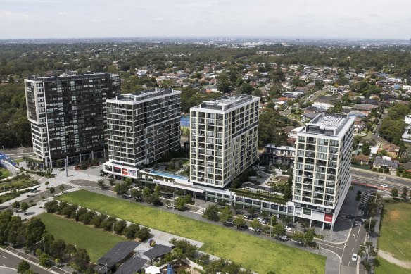The Macquarie Park development at 23 Halifax Street has serious defects, Building Commission NSW says.