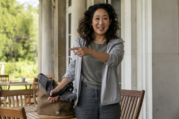 Sandra Oh as Eve Pilastri in the new season of Killing Eve.