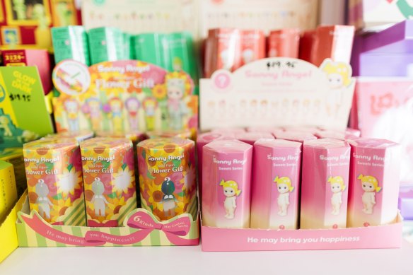 Sonny Angel toys, boxed and ready to buy, at Hands.