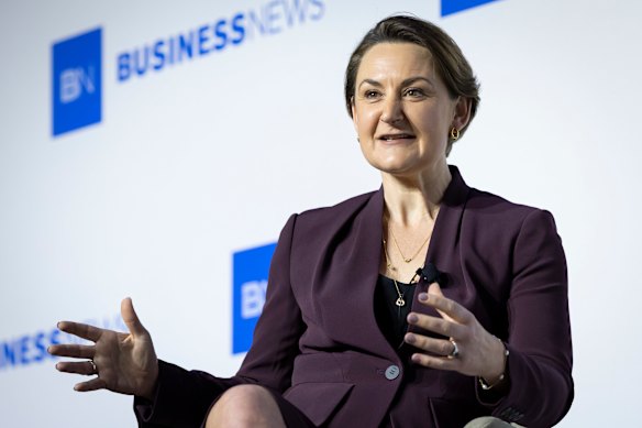 Amber-Jade Sanderson, WA’s Minister for Energy and Decarbonisation; Manufacturing; Skills and TAFE; Pilbara.
