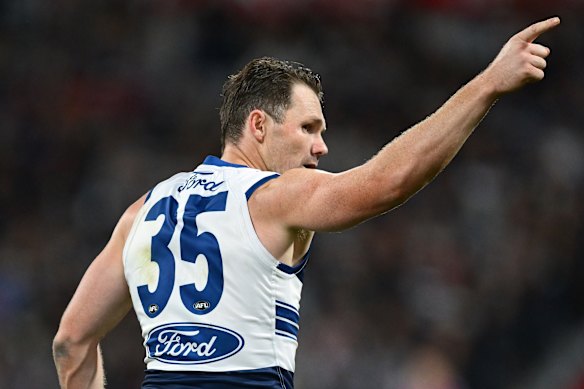 Patrick Dangerfield was at his damaging best.