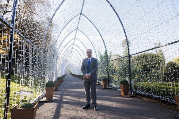 Business Sydney executive director Paul Nicolaou wrote to the NSW government calling for the Vivid celebration in the Botanic Garden to be made free.