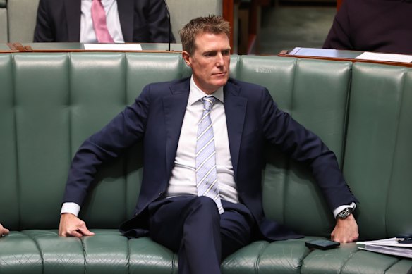 Mr Porter in the House of Representatives this afternoon. 